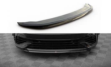 Voorspoiler V.7 Volkswagen Golf 8 R Maxton Glans Zwart, Ophalen of Verzenden, Nieuw