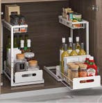 Uittrekbaar Opbergrek 2 Lagen – Organizer Keuken en Bad, Verzenden, Nieuw