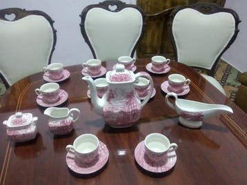 Enoch Wedgwood (Tunstall) Ltd - Koffieservies (16) - DICKENS