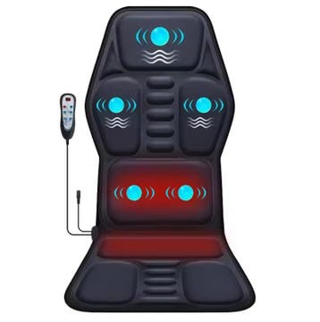 Massage Stoelkussen met Verwarming en Vibratie Rug, Verzenden, Nieuw