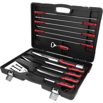 KS Tools Barbecue Grillset in Koffer 12-delig, Verzenden, Nieuw