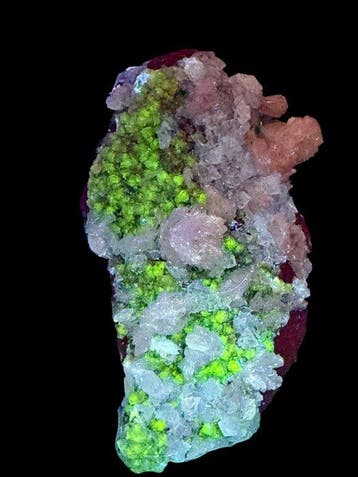 adamiet superfluorescerend - Hoogte: 12 cm - Breedte: 6 cm-