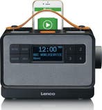 Radio op batterijen - Draagbare radio - DAB+ & FM - Zwart -, Verzenden, Zo goed als nieuw