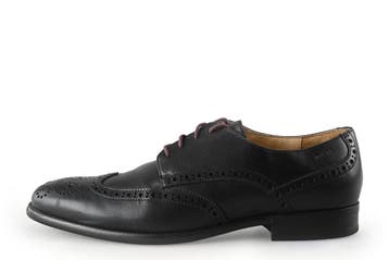 Digel Veterschoenen in maat 40 Zwart, Verzenden, Zwart, Digel, Zo goed als nieuw