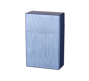 Silk sigarettendoosje - Blauw, Verzenden, Nieuw, Tabaksdoos of Verpakking