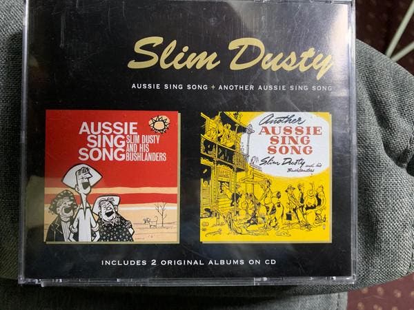cd - Slim Dusty - Aussie Sing Song &amp; Another Aussie S..., Cd's en Dvd's, Cd's | Overige Cd's, Zo goed als nieuw, Verzenden