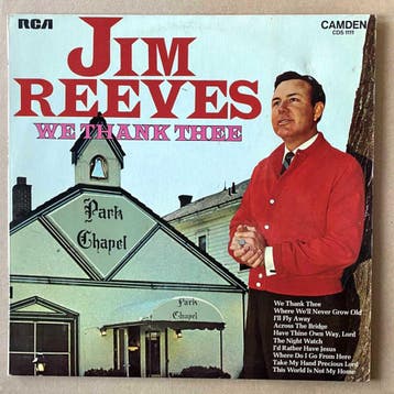 Jim Reeves – We Thank Thee (1-12-Vinyl-LP), Ophalen of Verzenden, Nieuw in verpakking