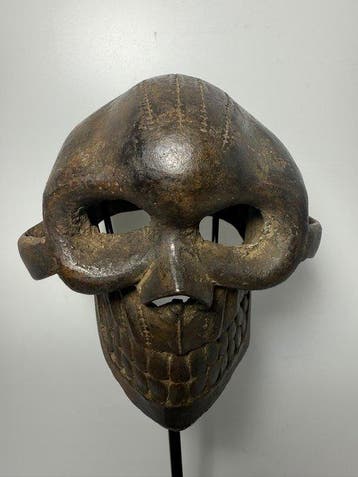 Prachtige Oba-schedel - Yoruba - Nigeria (Zonder, Antiek en Kunst