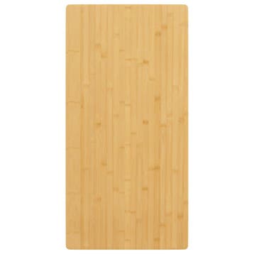 vidaXL Tafelblad 50x100x4 cm bamboe, Huis en Inrichting, Tafels | Eettafels, Verzenden, Nieuw