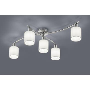 LED Plafondlamp - Trion Gorino - E14 Fitting - 5-lichts -, Ophalen of Verzenden, Nieuw, Metaal, Overige fittingen