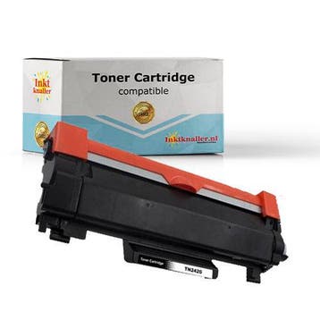 Huismerk vervangt Brother TN-2420 toner zwart, Verzenden, Nieuw, Toner, Huismerk inktknaller.nl