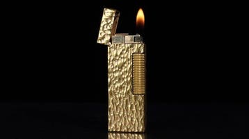 Dunhill - Bark Pattern Rollagas Lighter - Aansteker -, Verzamelen, Nieuw