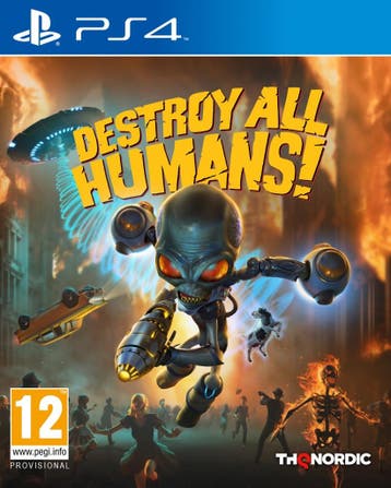 Destroy All Humans! (verpakking Duits, game Engels) (Play..., Verzenden, Gebruikt, Vanaf 7 jaar
