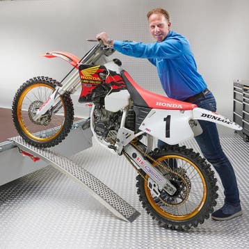 Datona Aluminium oprijplaat - gebogen 150 cm - Datona, Motoren, Ophalen of Verzenden, Nieuw