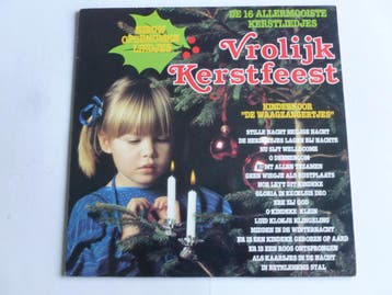 Vrolijk Kerstfeest - Kinderkoor De Waagzangertjes (LP), Cd's en Dvd's, Vinyl | Overige Vinyl, Ophalen of Verzenden, Zo goed als nieuw