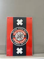 Emaille bord – Ajax Amsterdam – Mighty Mokum – Amsterdam, Antiek en Kunst