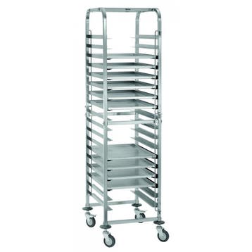 Bartscher Euronormwagen | RVS | 18 roosters | Max. 80kg, Verzenden, Nieuw in verpakking