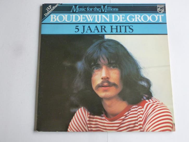 Boudewijn de Groot - 5 Jaar Hits (2 LP), Cd's en Dvd's, Vinyl | Nederlandstalig, Ophalen of Verzenden