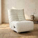 Relaxfauteuil Zen | Naturel, Huis en Inrichting, Stoelen, Ophalen of Verzenden, Nieuw