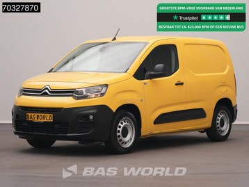 Citroën Berlingo 130pk Automaat L1H1 Cruise Camera Parkeerse, Automaat, Stof, Gebruikt, Euro 6