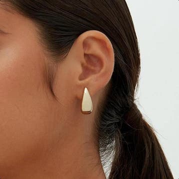 Lelu Oorringen Gouden Oorbellen Dames - Druppel Oorhangers -, Sieraden, Tassen en Uiterlijk, Oorbellen, Ophalen of Verzenden, Zo goed als nieuw