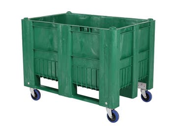 Verrijdbare CB1 palletbox - 1200 x 800 mm - 4 zwenkwielen -, Ophalen of Verzenden, Nieuw