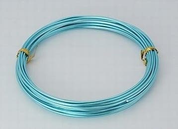 Aluminium draad 1mm dik, 10m per rol Licht Blauw, Ophalen of Verzenden, Nieuw, Draad
