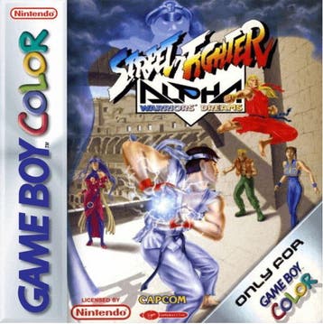 Street Fighter Alpha Warriors Dreams - Gameboy Color, Vechten, 2 spelers, Zo goed als nieuw, Gekoppelde computers