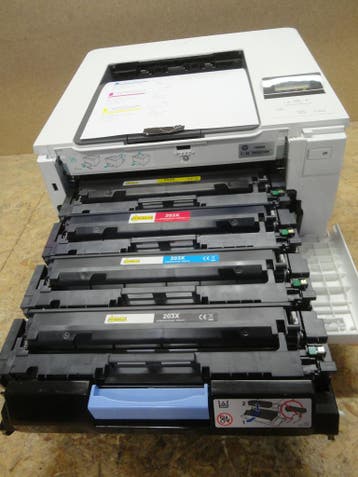 HP Color LaserJet Pro 4202dw A4 WLAN / Network Laserprinter, Computers en Software, Ophalen of Verzenden, Gebruikt, Overige typen