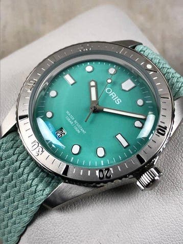 Oris - Divers Sixty Five Cotton Candy Automatic Green - 01, Nieuw