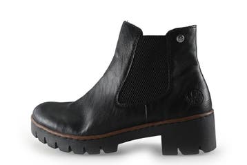 Rieker Chelsea boots in maat 39 Zwart, Kleding | Dames, Verzenden, Zwart, Overige typen, Zo goed als nieuw