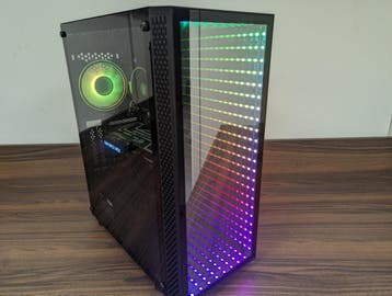 RGB Game PC Ryzen 7 5700x – RTX 3060Ti – 16gb DDR4– 500GB, Virtual Reality, Ophalen of Verzenden, Ryzen 7 5700x, 500 GB M2.0 SSD (Nieuw)