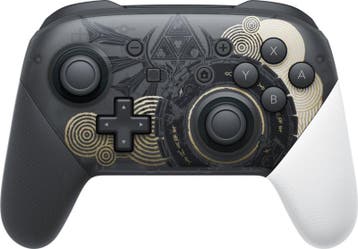 Nintendo Switch Pro Controller Zelda Tears of the Kingdom..., Spelcomputers en Games, Ophalen of Verzenden, Zo goed als nieuw