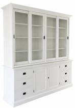 Buffetkast Lopik wit 240 x 240cm, Huis en Inrichting, Kasten | Buffetkasten, Ophalen of Verzenden, Nieuw