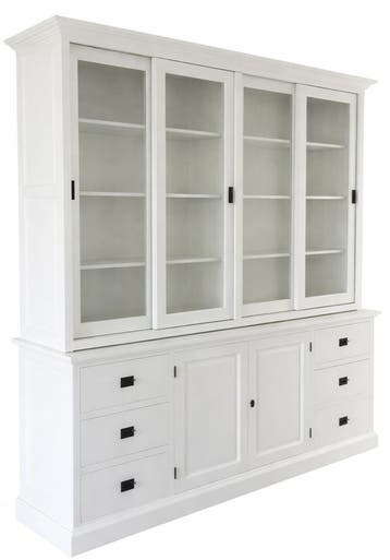 Buffetkast Lopik wit 240 x 240cm, Ophalen of Verzenden, Nieuw