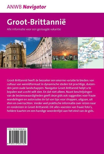 Groot-Brittanie / ANWB navigator 9789018034184 ANWB, Verzenden, Gelezen, ANWB