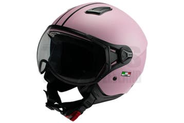 Helm Vito Jethelm Moda mat roze/zwart, Fietsen en Brommers, Ophalen of Verzenden, Nieuw, Vito