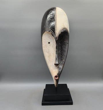 Masker - slagtand - Gabon (Zonder minimumprijs)