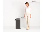 Brabantia NewIcon Prullenbak - 30 l - Pedaalemmer - White, Verzenden, Zo goed als nieuw