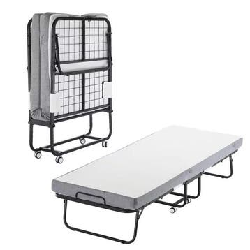 Opklapbed met Geheugenfoam en Stalen Frame – Makkelijk Verpl, Verzenden, Nieuw