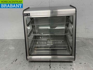 RVS Warmhoudvitrine Warmtevitrine 63,5 cm 230V Horeca, Ophalen of Verzenden, Nieuw zonder verpakking