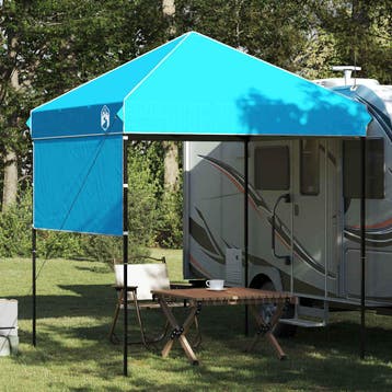 vidaXL Luifeltent 194 x 194 x 251 cm Blauw Stof, Verzenden, Nieuw