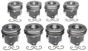 Mahle OE FO 6.0L Diesel V8 144060-040 w/ PC Piston Set (Set, Ophalen of Verzenden, Nieuw