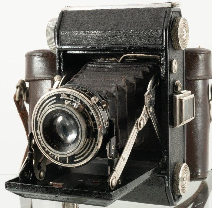 Minolta Vester Lette Model I with Anastigmat Venner 75mm, Audio, Tv en Foto, Fotocamera's Analoog