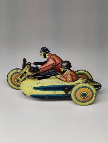 SFA - Antiek SFA France Nr. 756 Blik Opwindbare Motorfiets