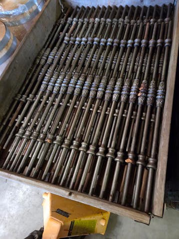 Gietijzeren Trapspijl, Trapspijlen, Baluster ,Goedko, Doe-het-zelf en Verbouw, Ophalen, Nieuw, Trap, Minder dan 2 meter