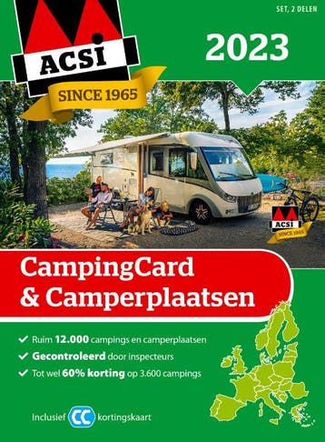 CampingCard & Camperplaatsen 2023 / ACSI Campinggids - ACSI, Verzenden, Zo goed als nieuw, ACSI