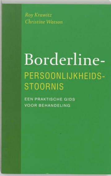 Borderline persoonlijkheidsstoornis druk 1 9789057121883, Boeken, Verzenden, Zo goed als nieuw