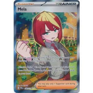 Mela 140/131 Prismatic Evolutions, Ophalen of Verzenden, Nieuw, Losse kaart, Foil