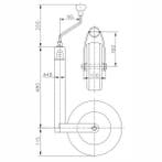 Neuswiel Winterhoff 48mm metalen velg breed inclusief, Auto-onderdelen, Banden en Velgen, Ophalen of Verzenden, Nieuw